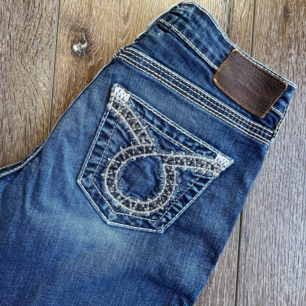 Big Star Bootcut Jeans with Vintage Wash